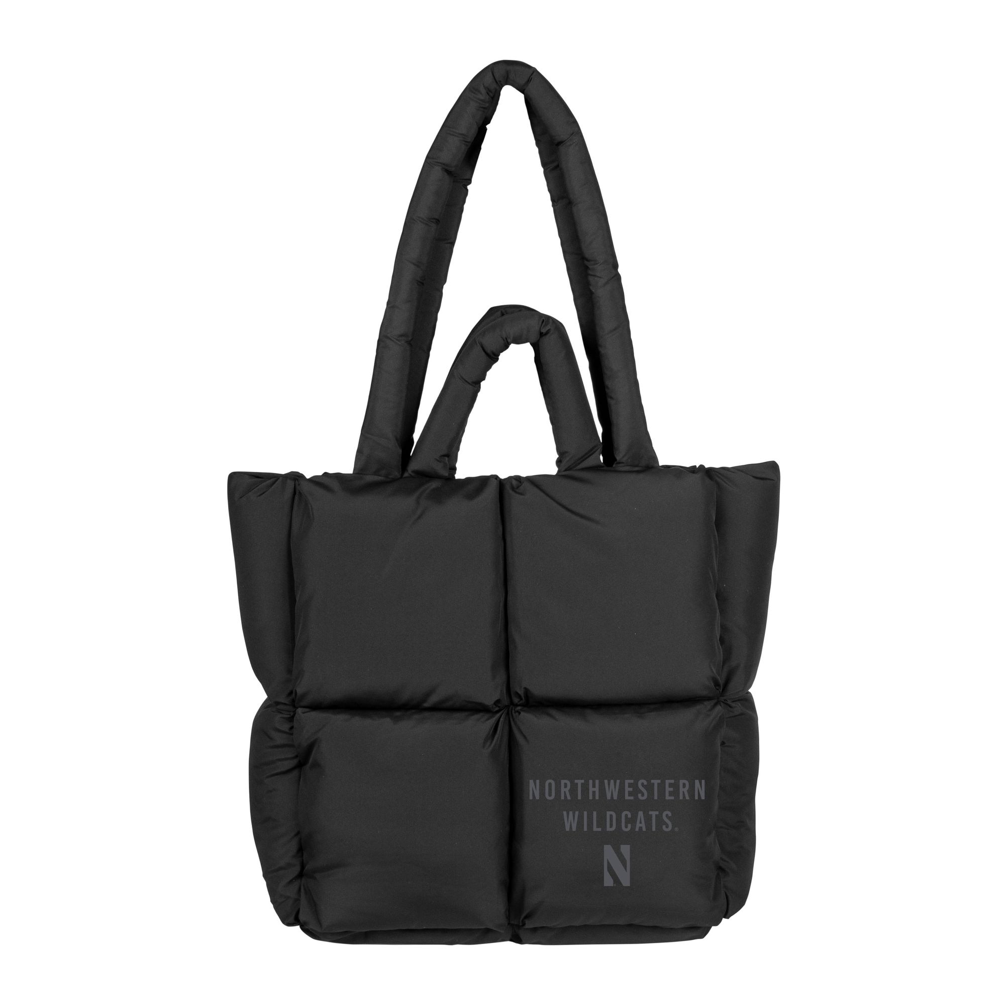 Northwestern Wildcats 162-BLK Puff Tote