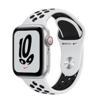 Apple Watch Nike SE GPS + Cellular 40mm Silver Aluminum Case with  