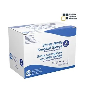Surgical Nitrile Sterile Gloves-7.0