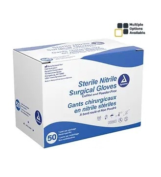 Surgical Nitrile Sterile Gloves-8.5