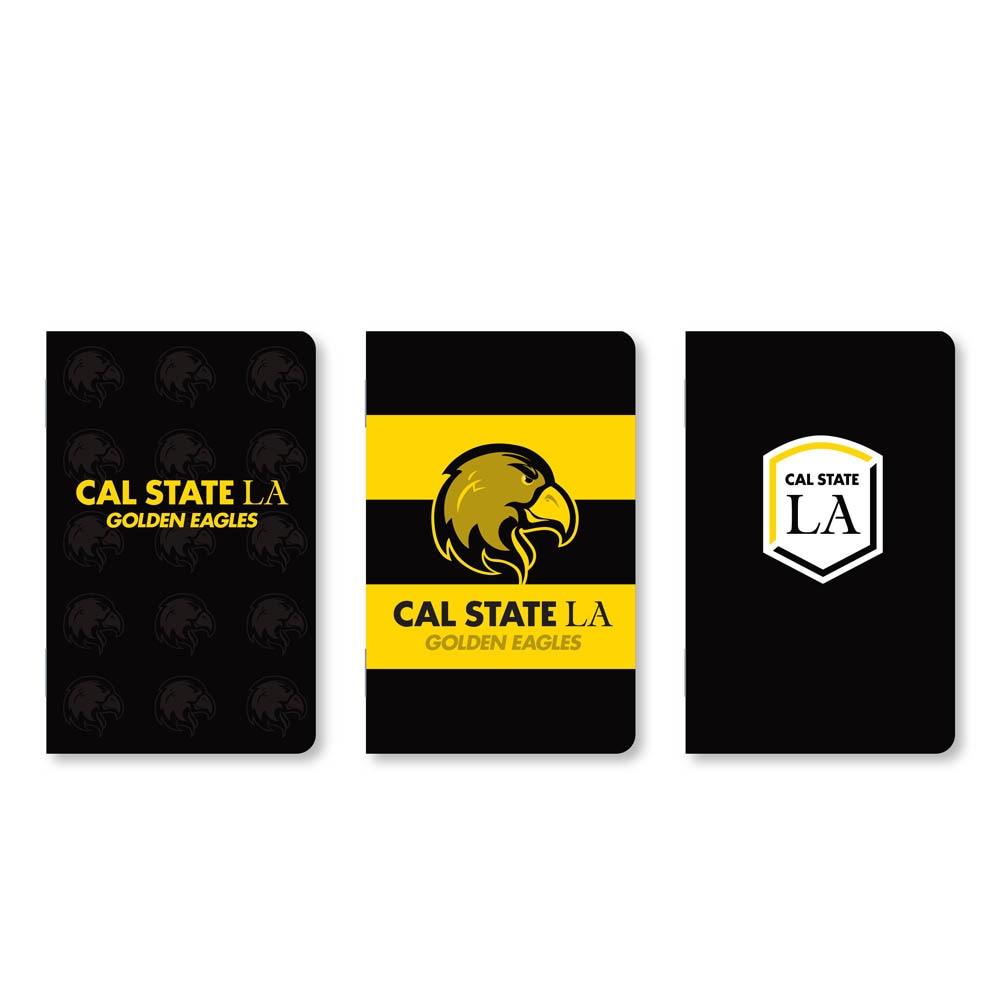 Set of 3 School Spirit Pocket Sized Mini Notebooks