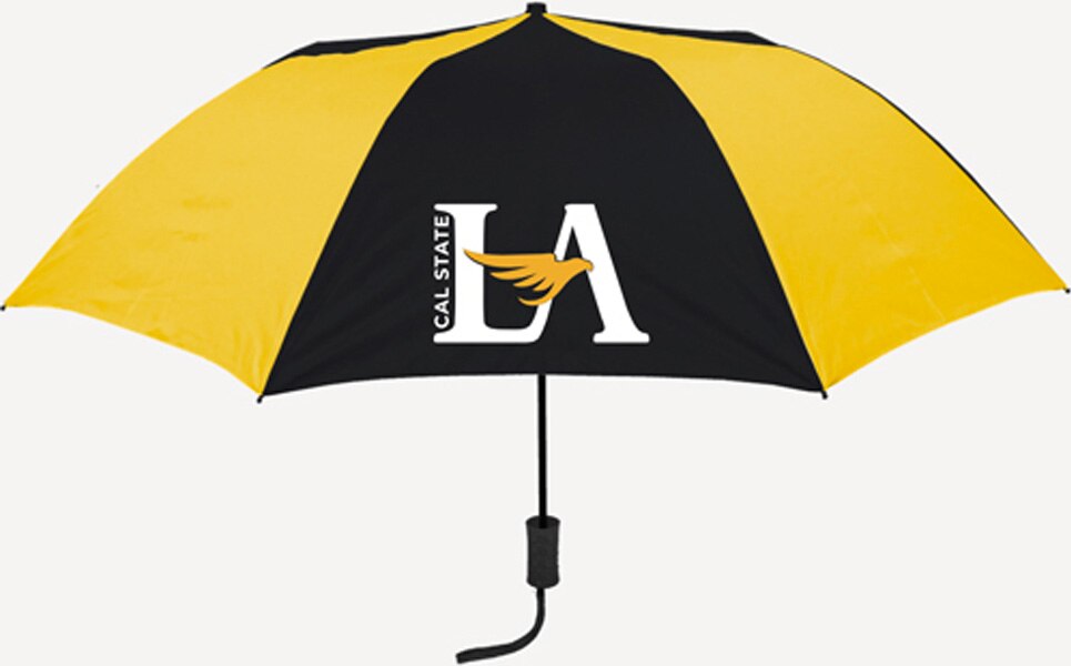 "The Sport" 2-Tone Emblematic Umbrella Automatic Folding 48" Coverage