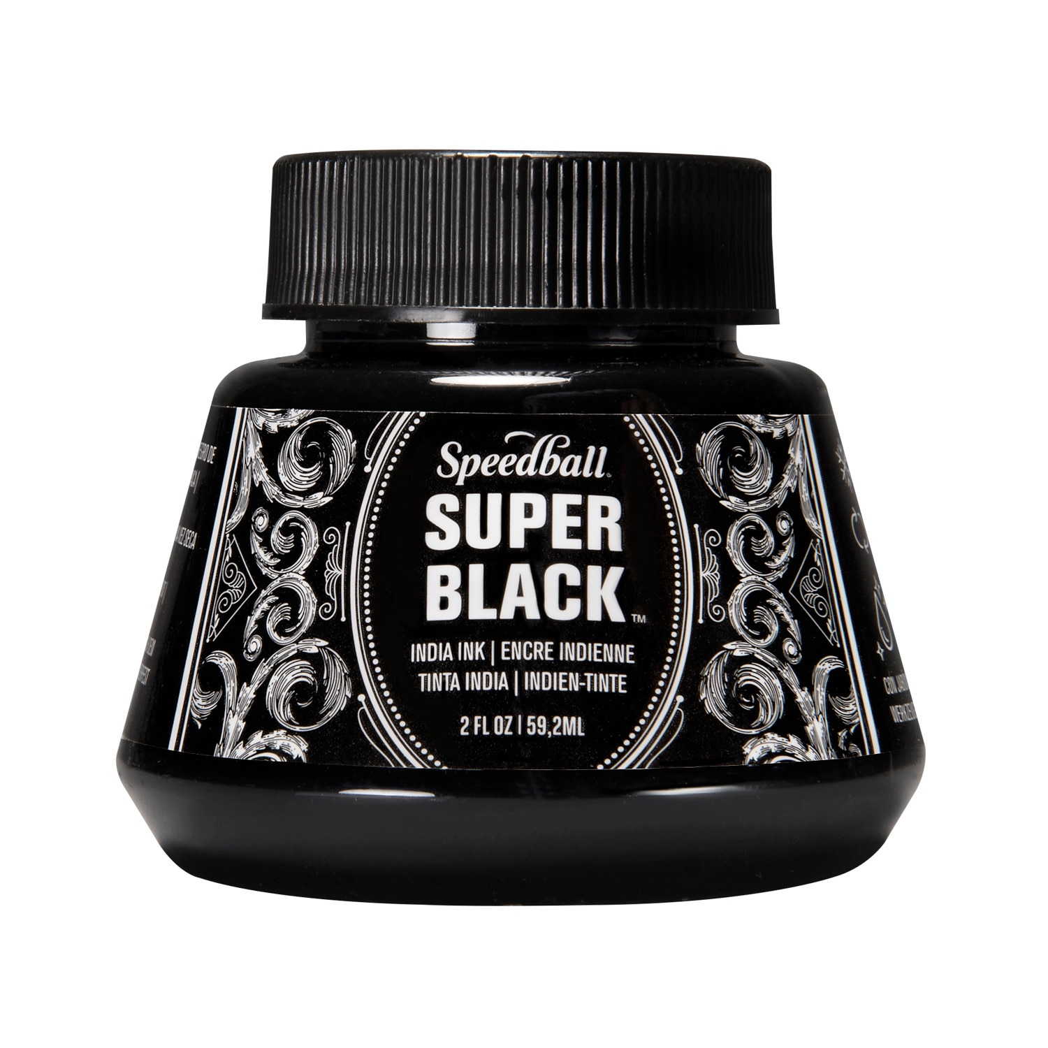 Speedball Super Black India Ink, 2 oz.