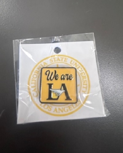 CAL STATE LA OH ENAMEL PIN WE ARE
