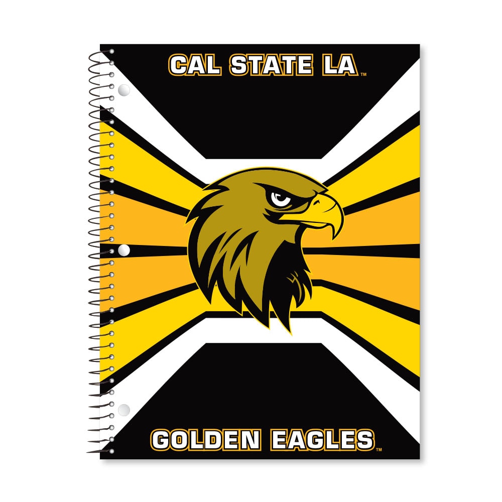 Digi Color Warp 1 Subject 11"x8.5" 70 Count College Ruled Spiral Notebook