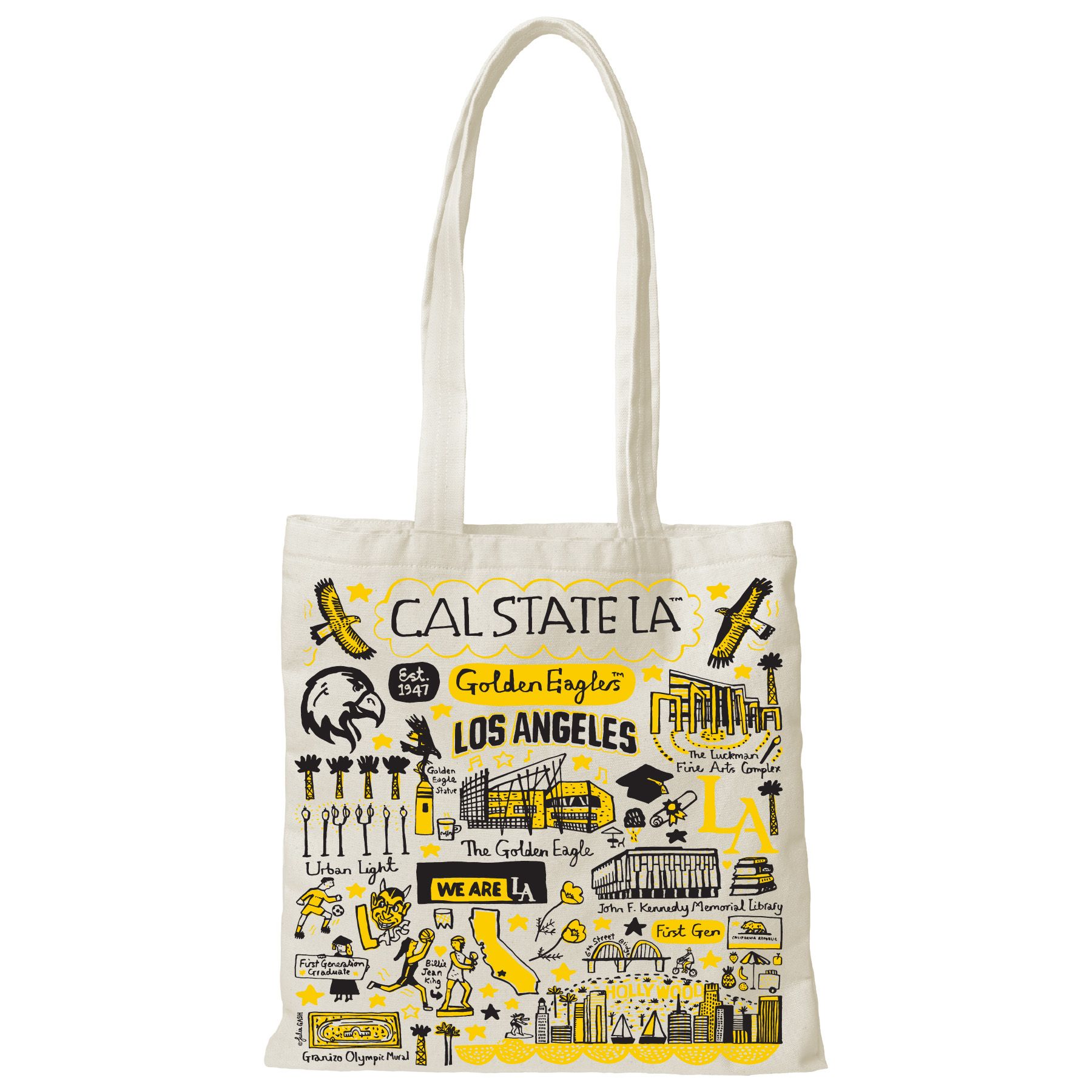 California State University 6035 Julia Gash Tote canvas