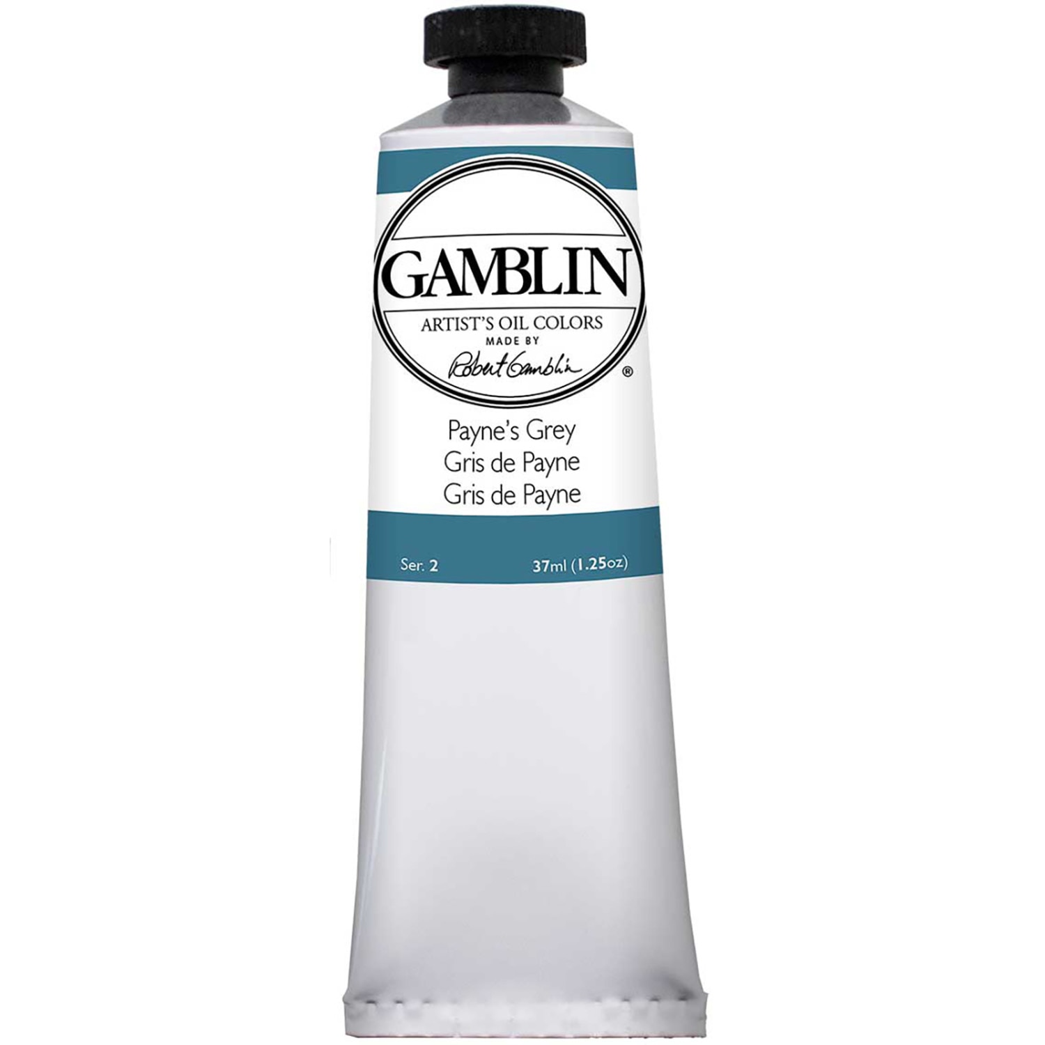 Gamblin Artist Grade Oil Color, 37ml, Paynes Grey