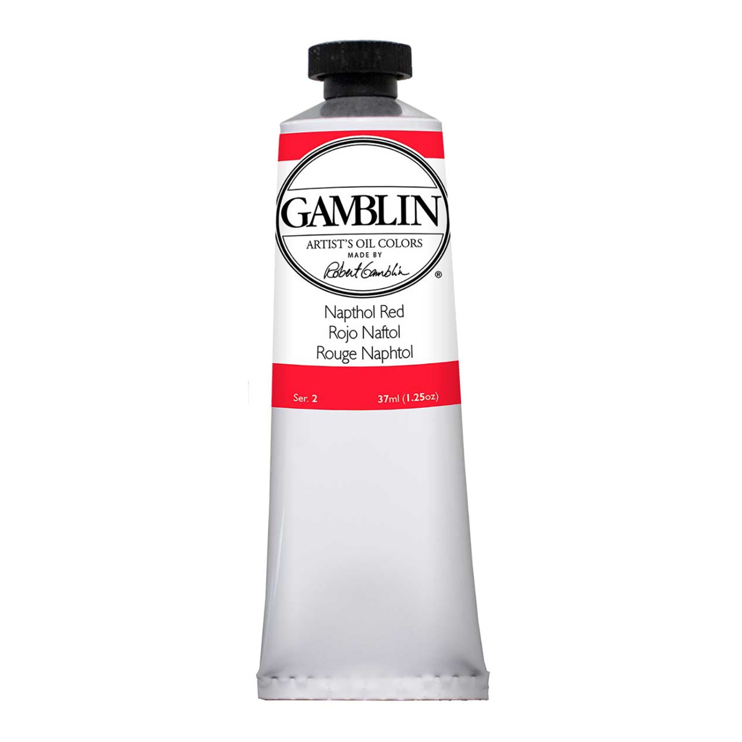 Gamblin Artist Grade Oil Color, 37ml, Napthol Red