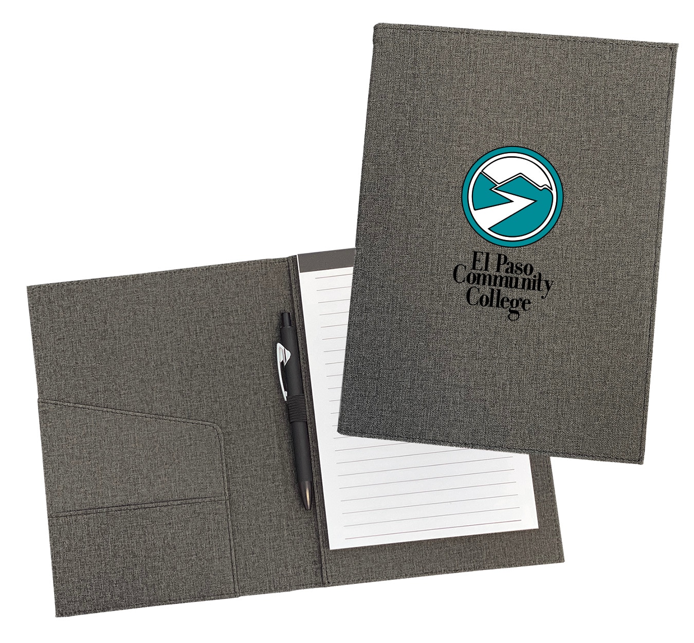 Imprinted Padfolio with Notepad
