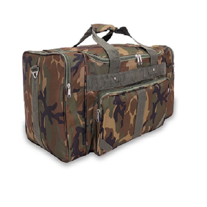 Woodland Camouflage Duffel Bag