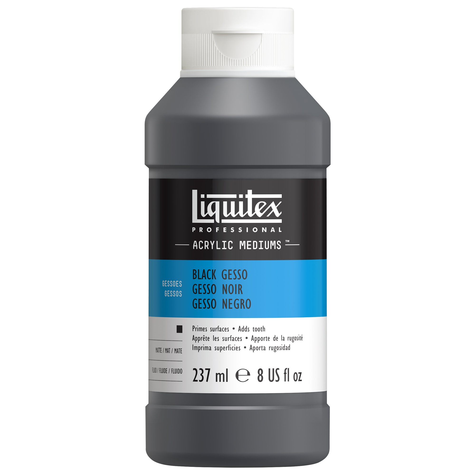 Liquitex Gesso, 8 oz. Black