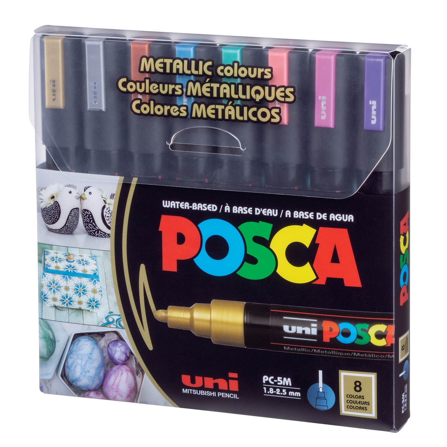 Posca Marker Set 8 color PC5M