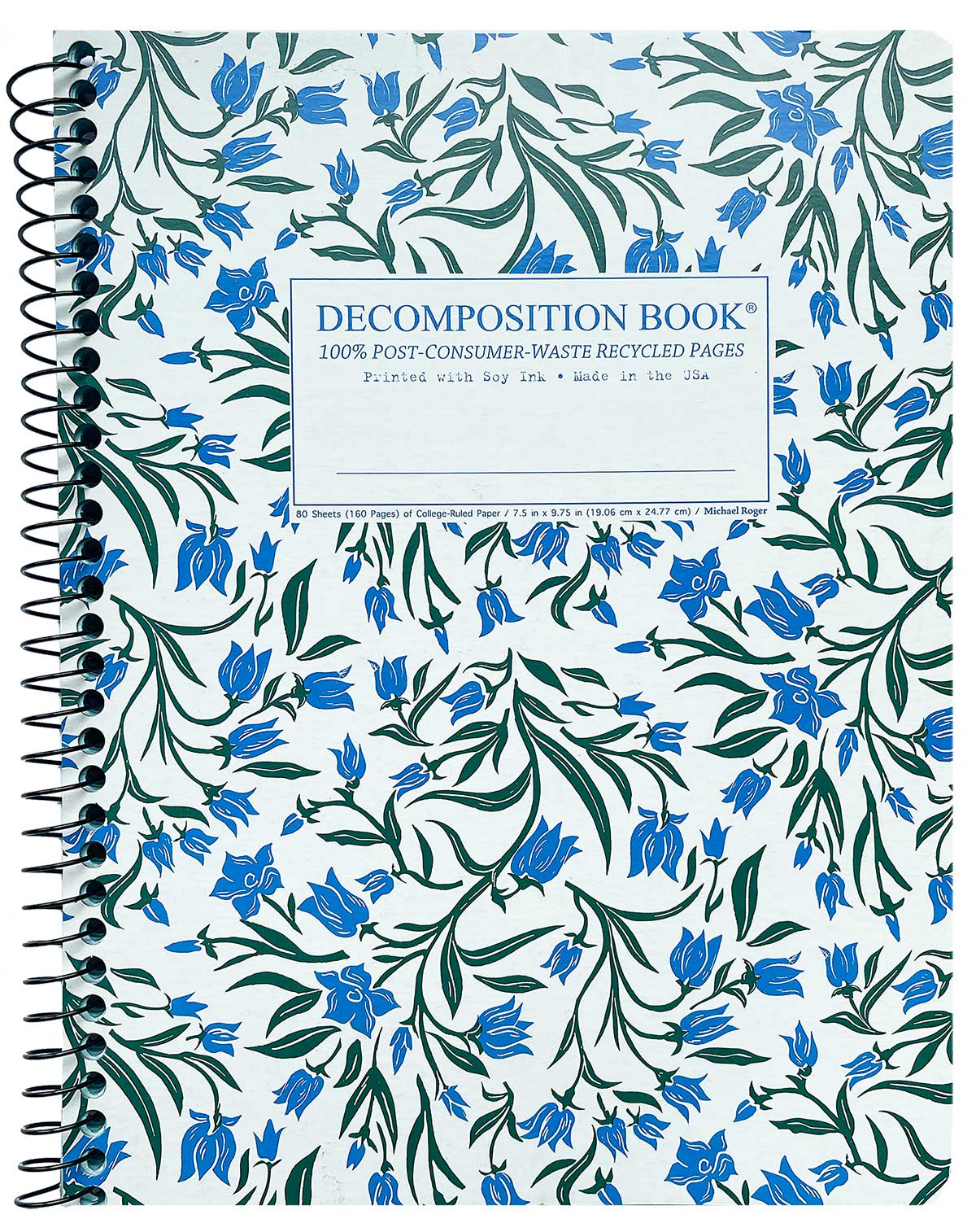 Michael Roger Bluebells Coilbound Decomposition Book