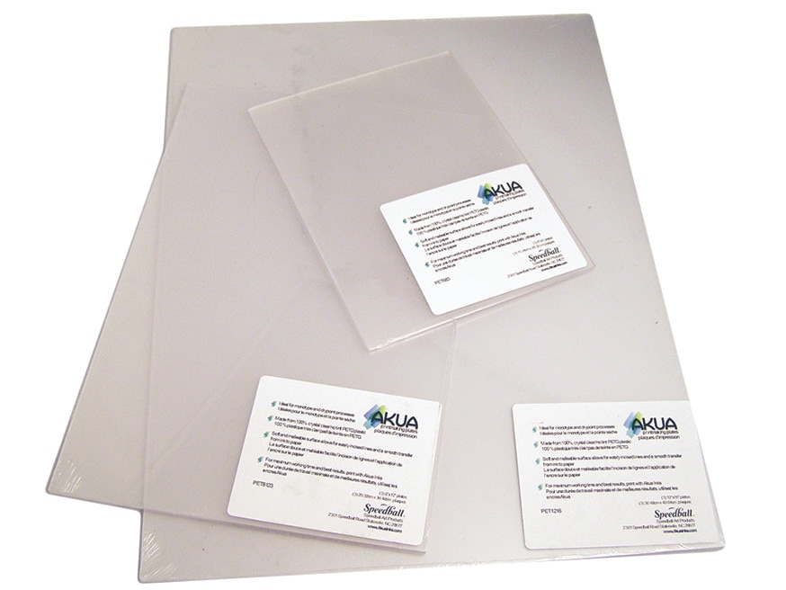 Speedball Akua Printing Plates, 6" x 8", 3/Pkg.