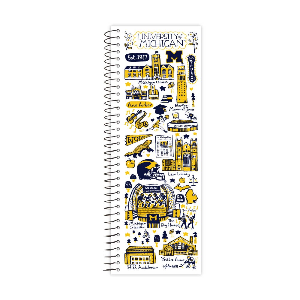 Emblematic Julia Gash Tall Tales College Ruled Notebook