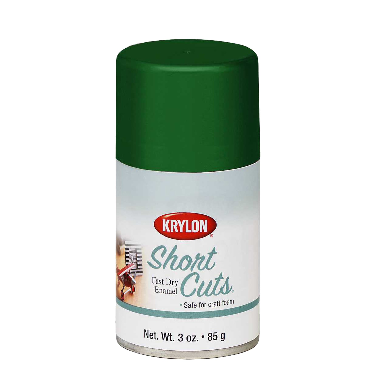 Short Cuts Spray Paint, Leaf Green - 3 oz. Spray Can