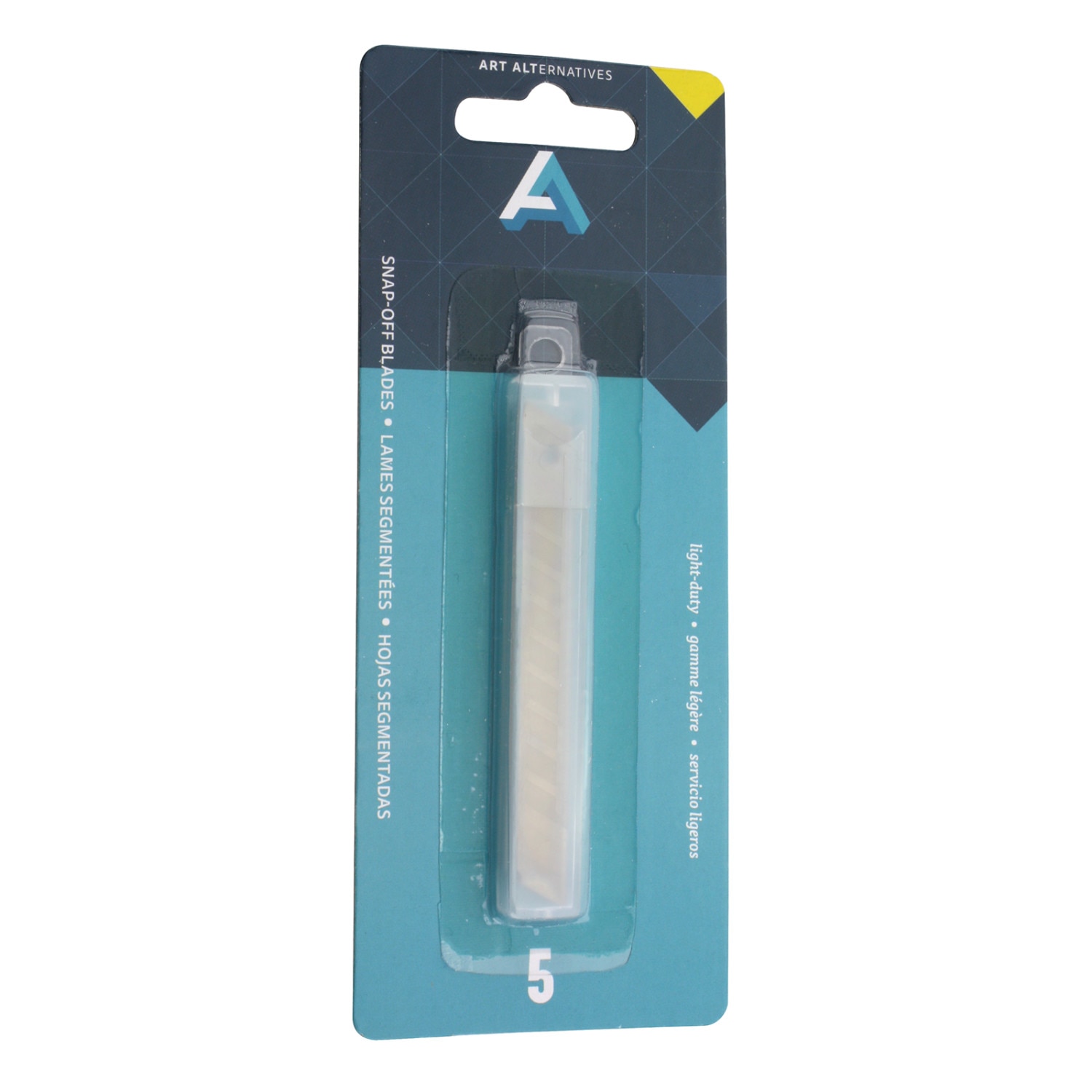 Art Alternatives Snap-Off Blade, Light-Duty, 5/Pkg.