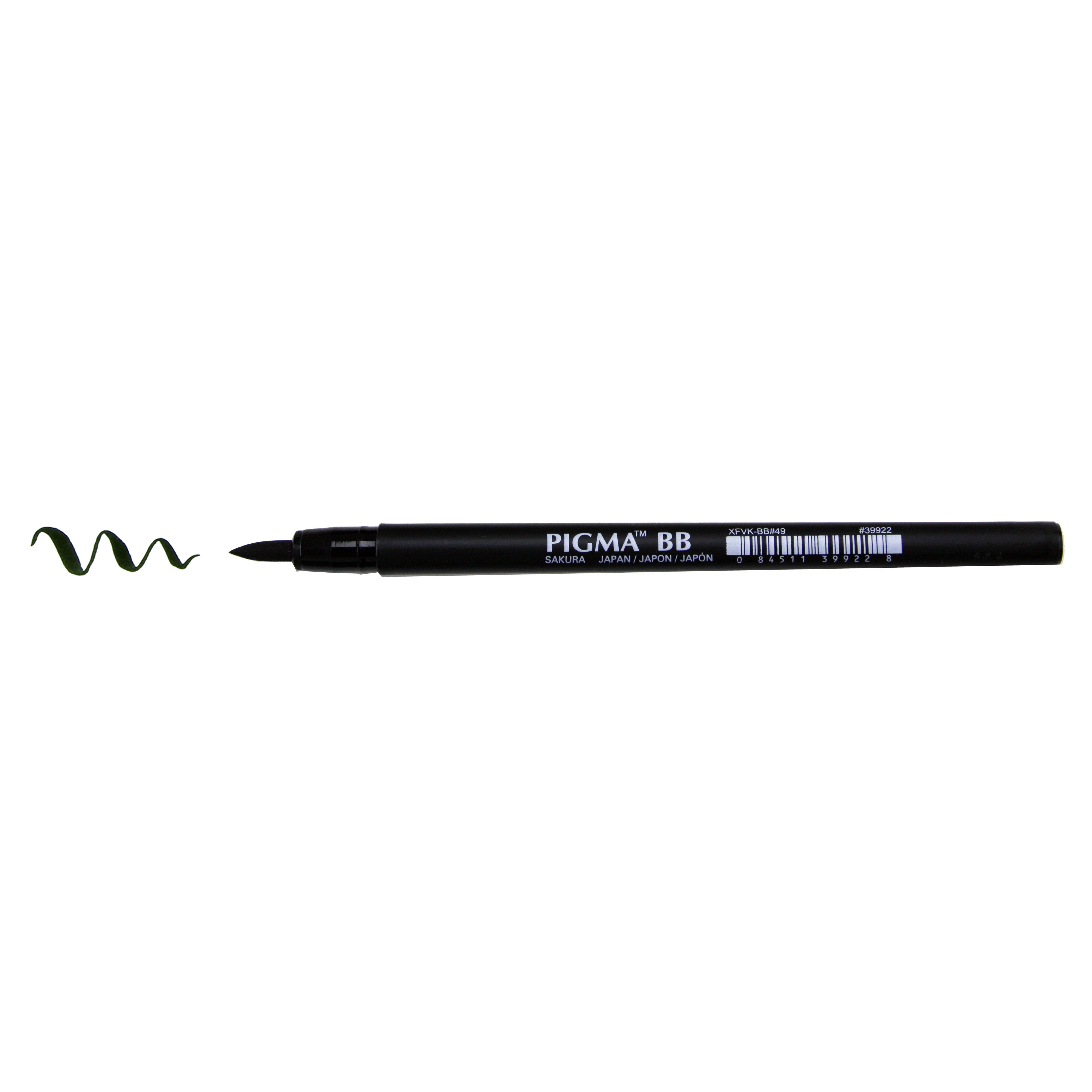Pigma Professional Brush Pens, Bold Brush Black