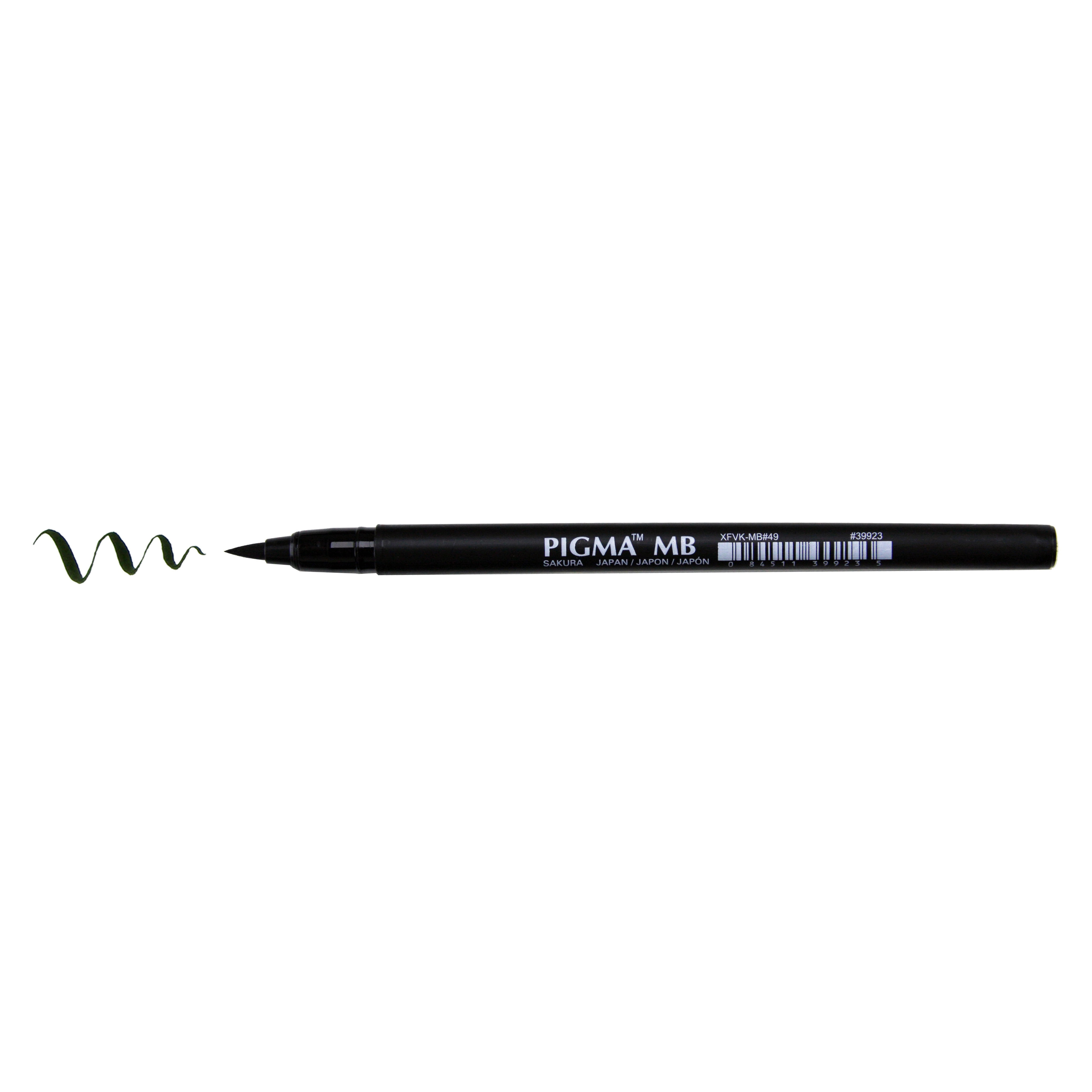 Pigma Professional Brush Pens, Medium Brush Black