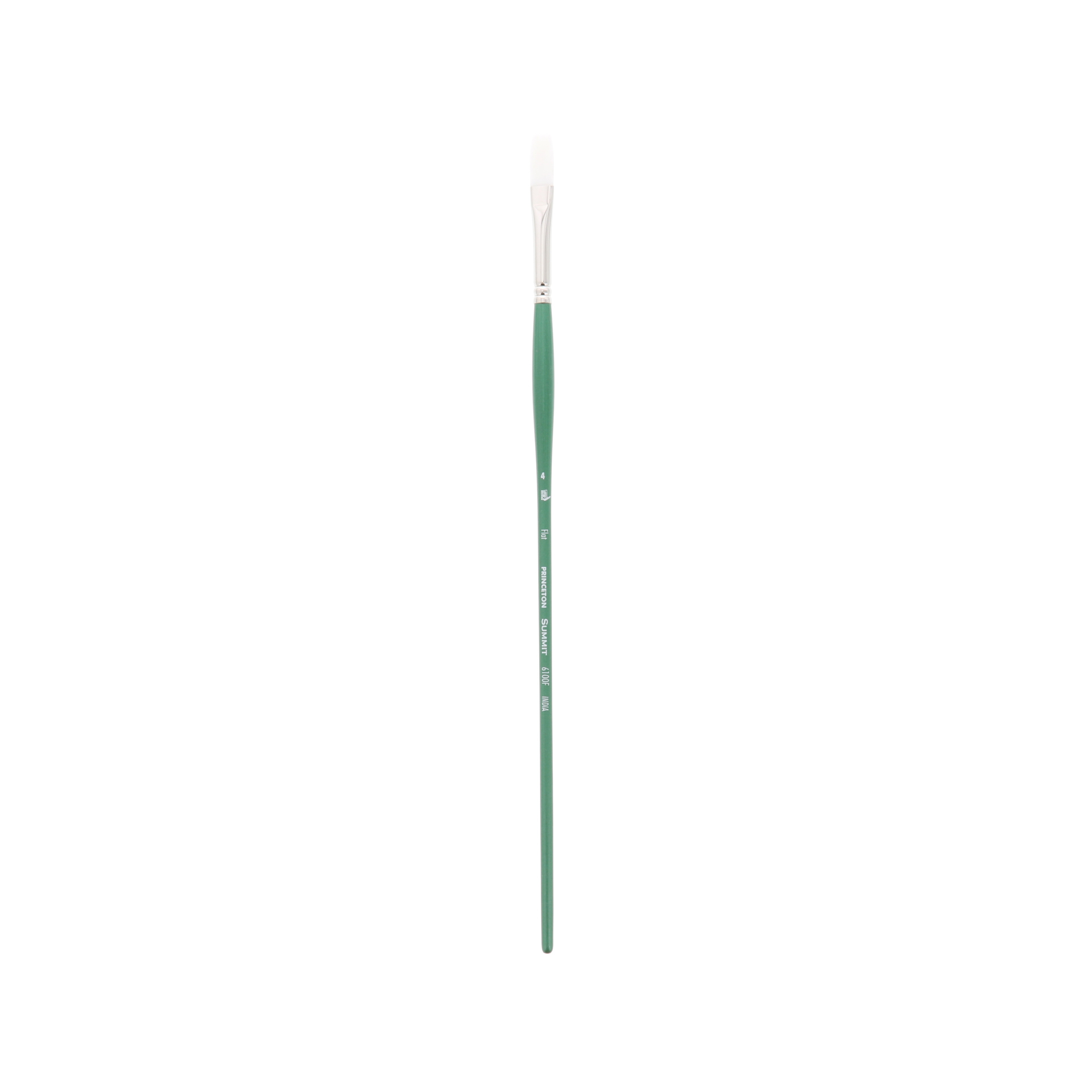 Princeton Brush Better Synthetic Bristle Brush, Flat, 4