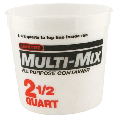 Multi Mix Pail, 2.5 Quart
