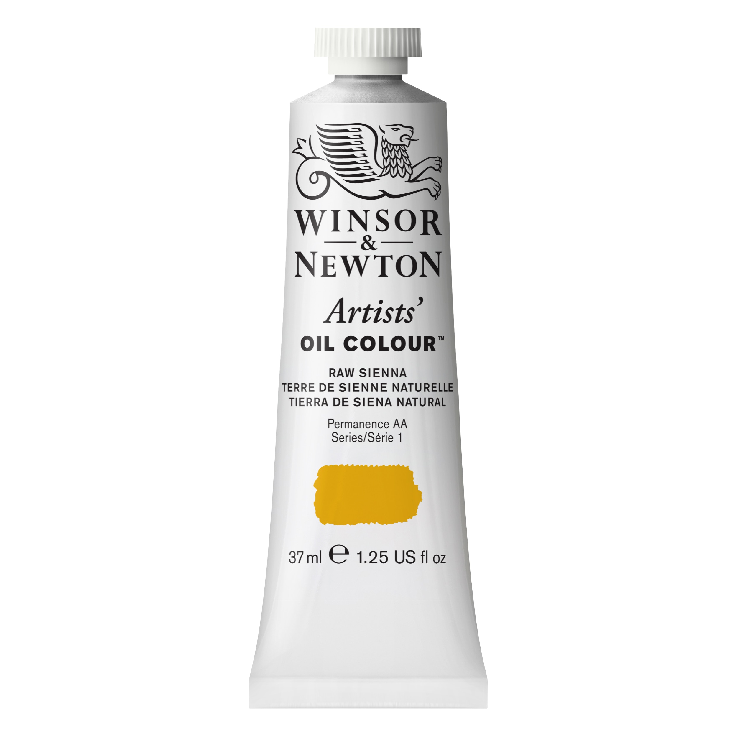 Winsor & Newton Artists' Oil Color, 37ml, Raw Sienna