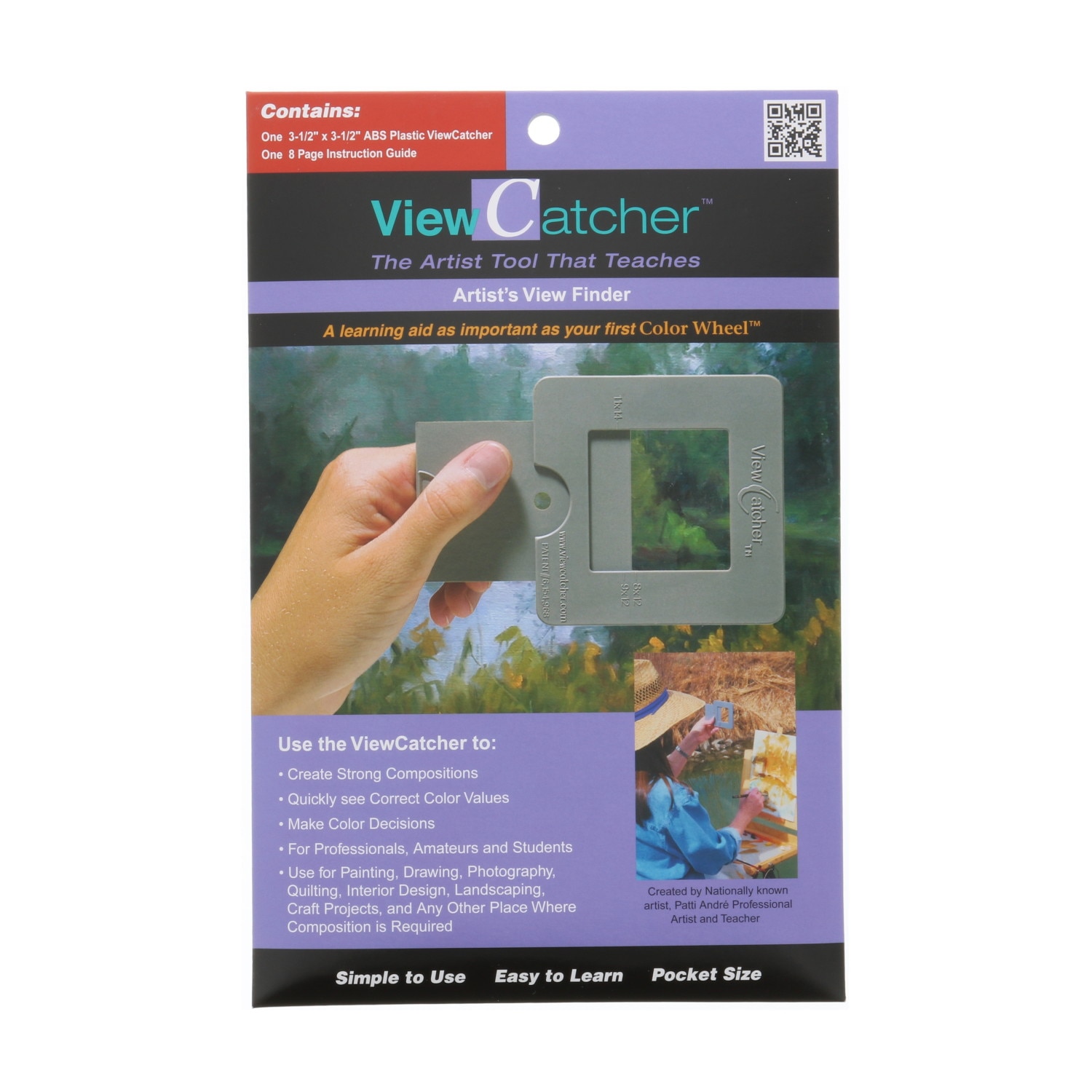 Color Wheel Co ViewCatcher, 3-1/2" Square