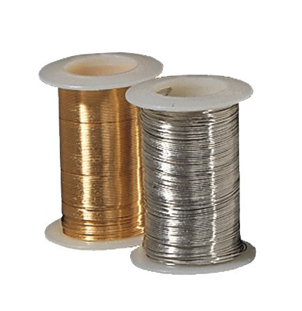 Creativity Street Craft Wire, 24 yds., Gold