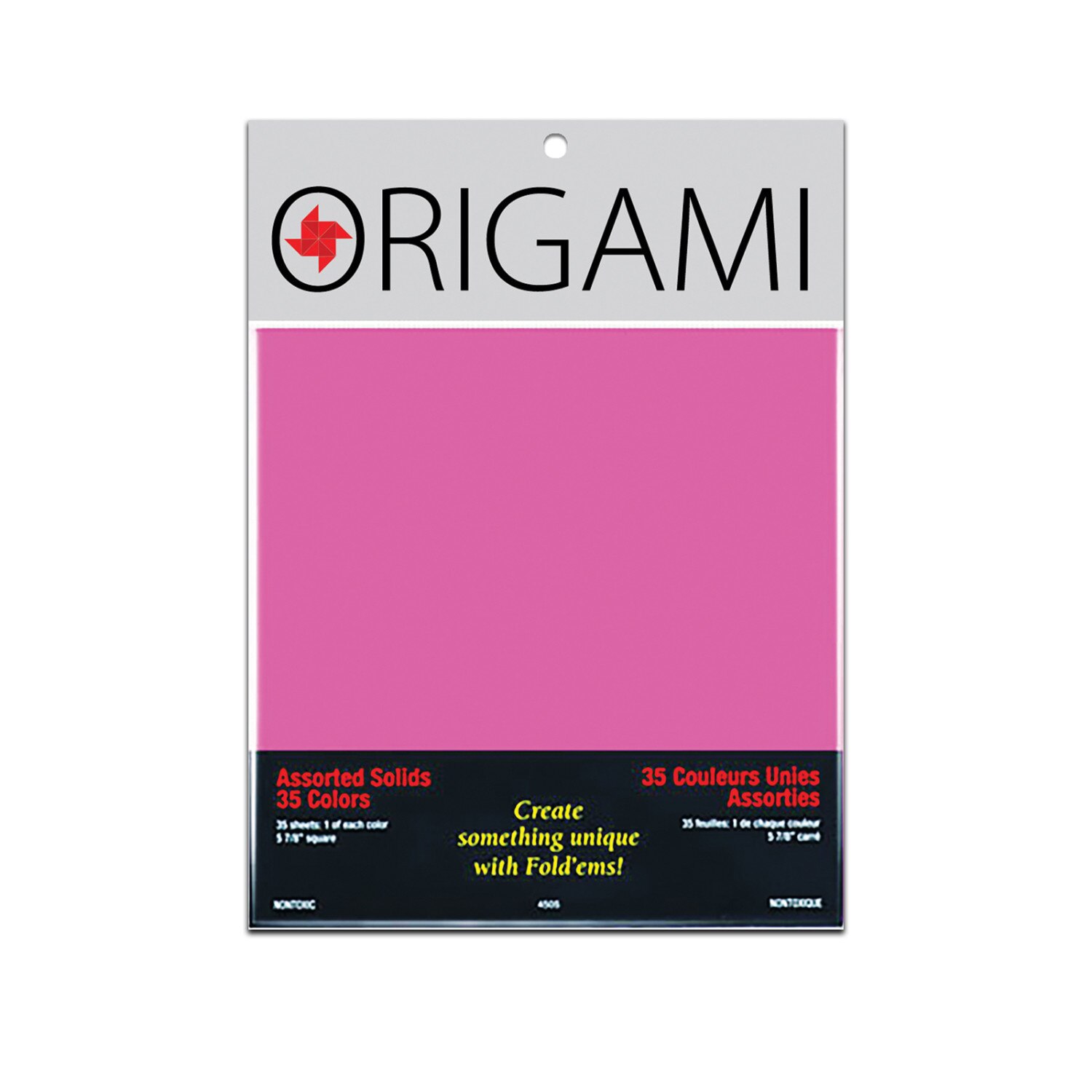 Yasutomo Origami Paper, 5-7/8" Square, Assorted, 35/Pkg.