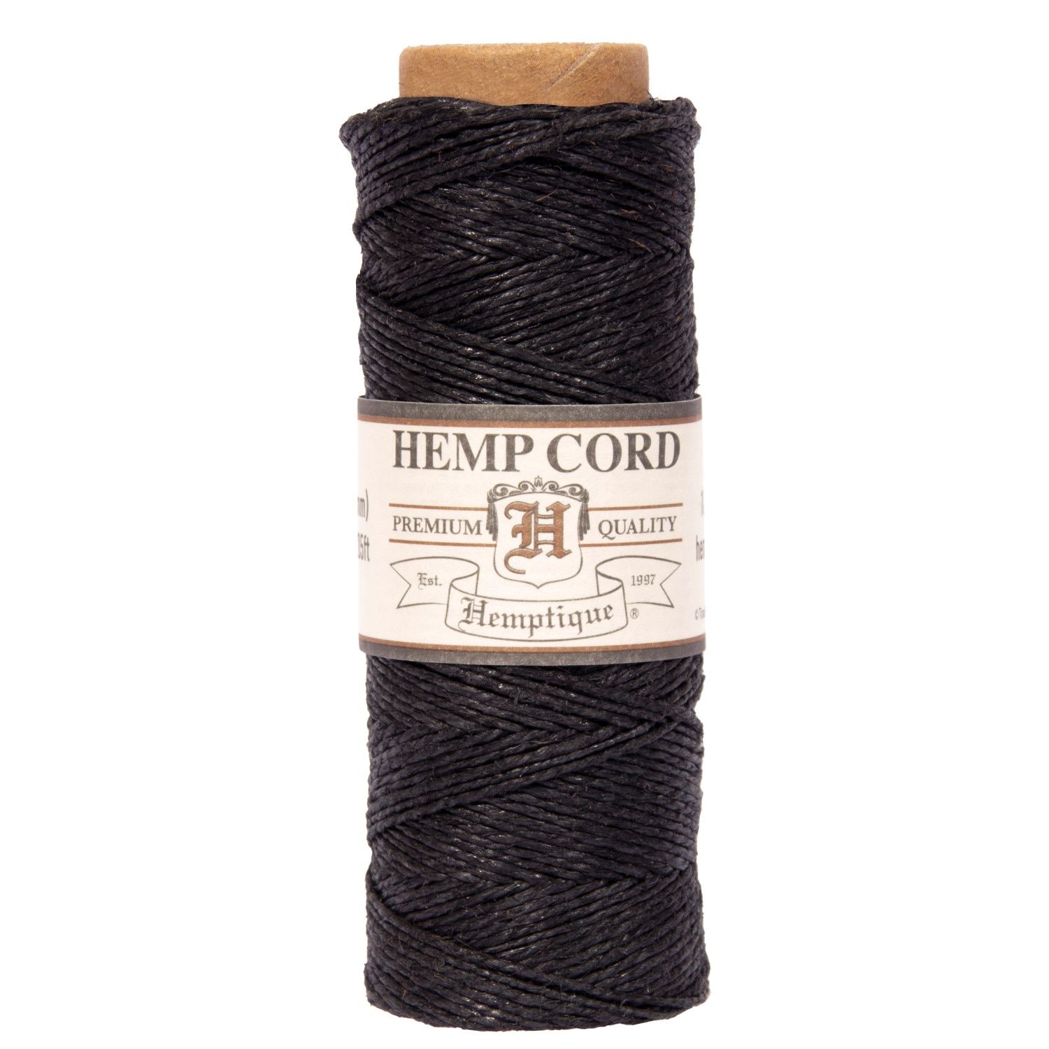 Hemp Cord Spools, 10 lb., Black