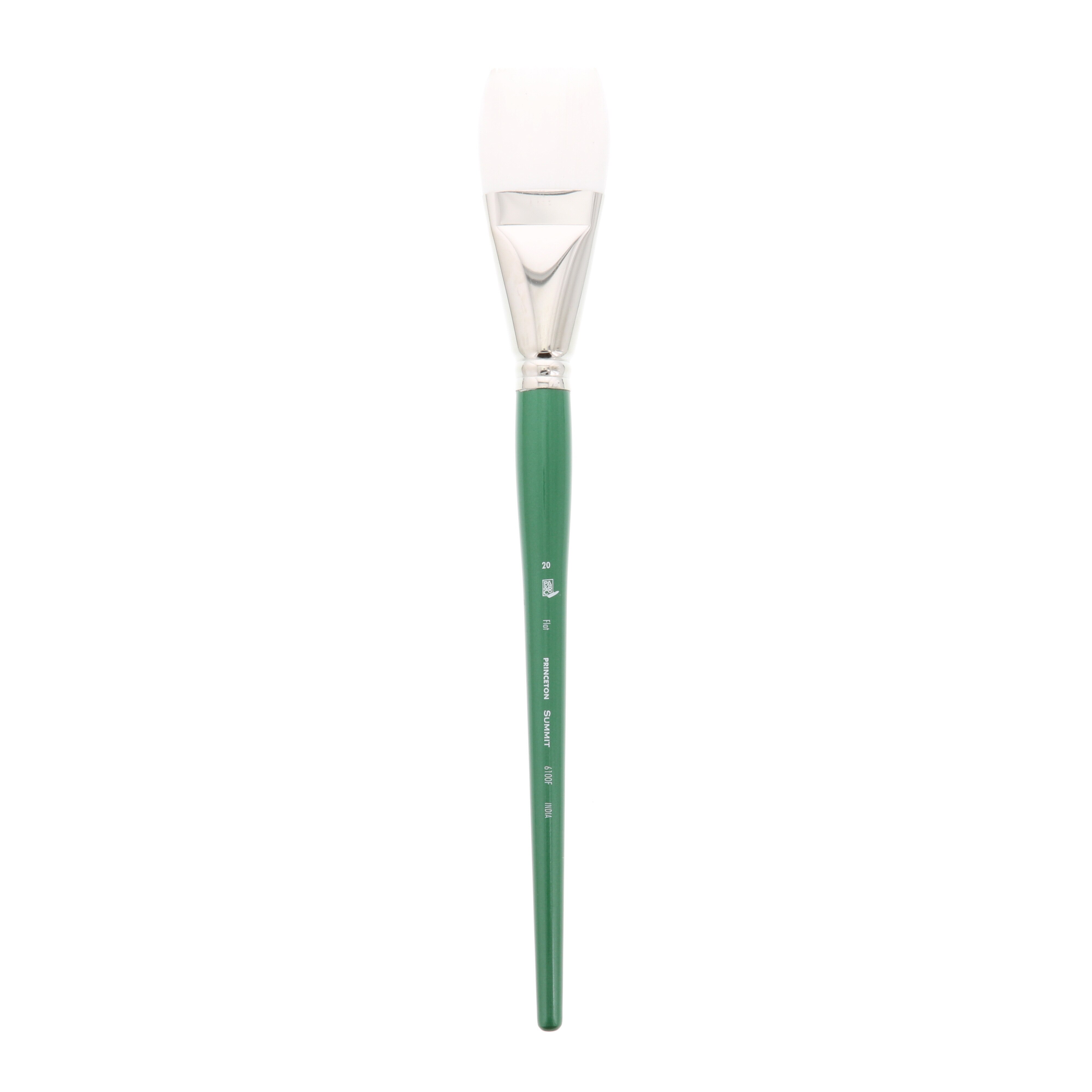 Princeton Brush Better Synthetic Bristle Brush, Flat, 20