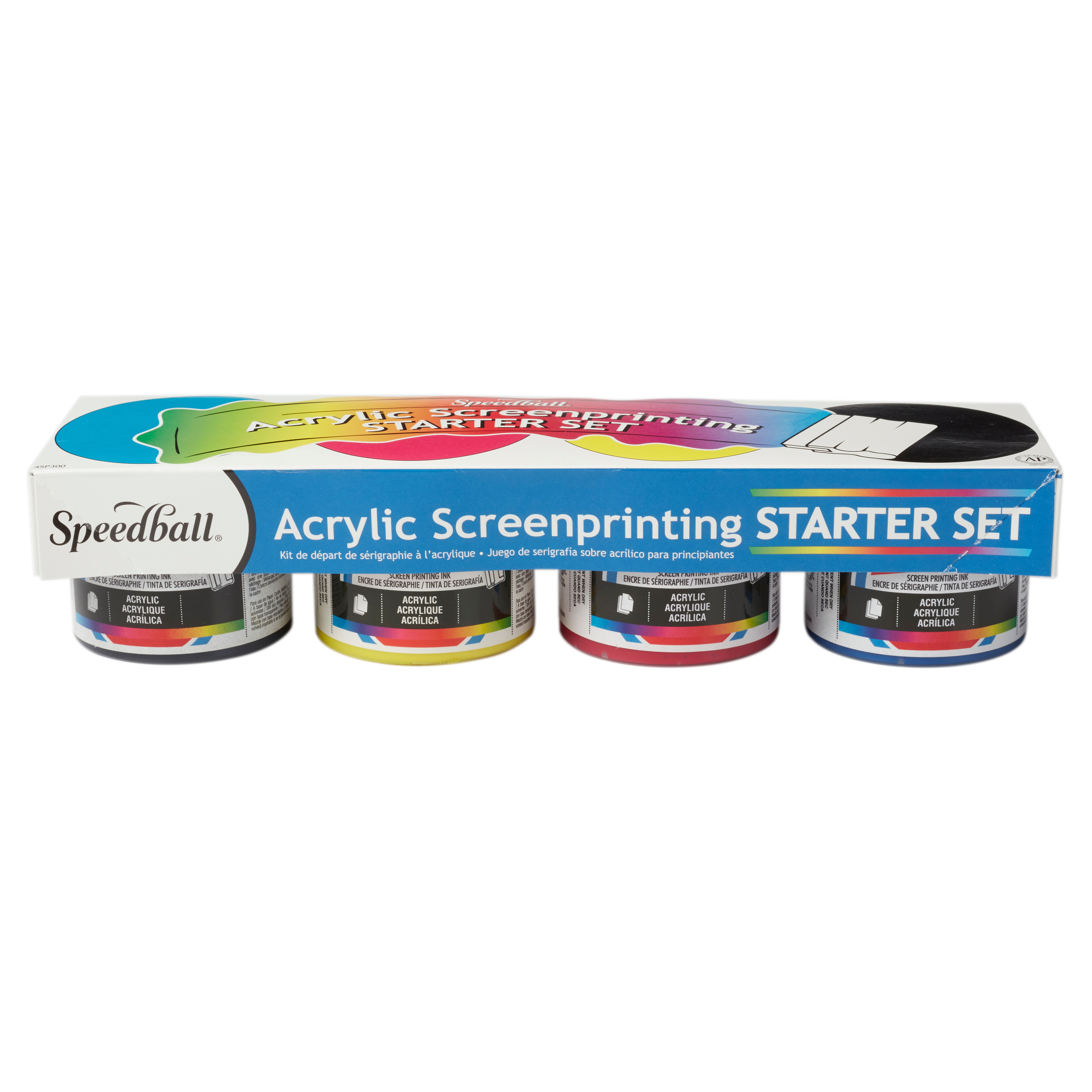 Speedball Permanent Acrylic Screen Printing Starter Set