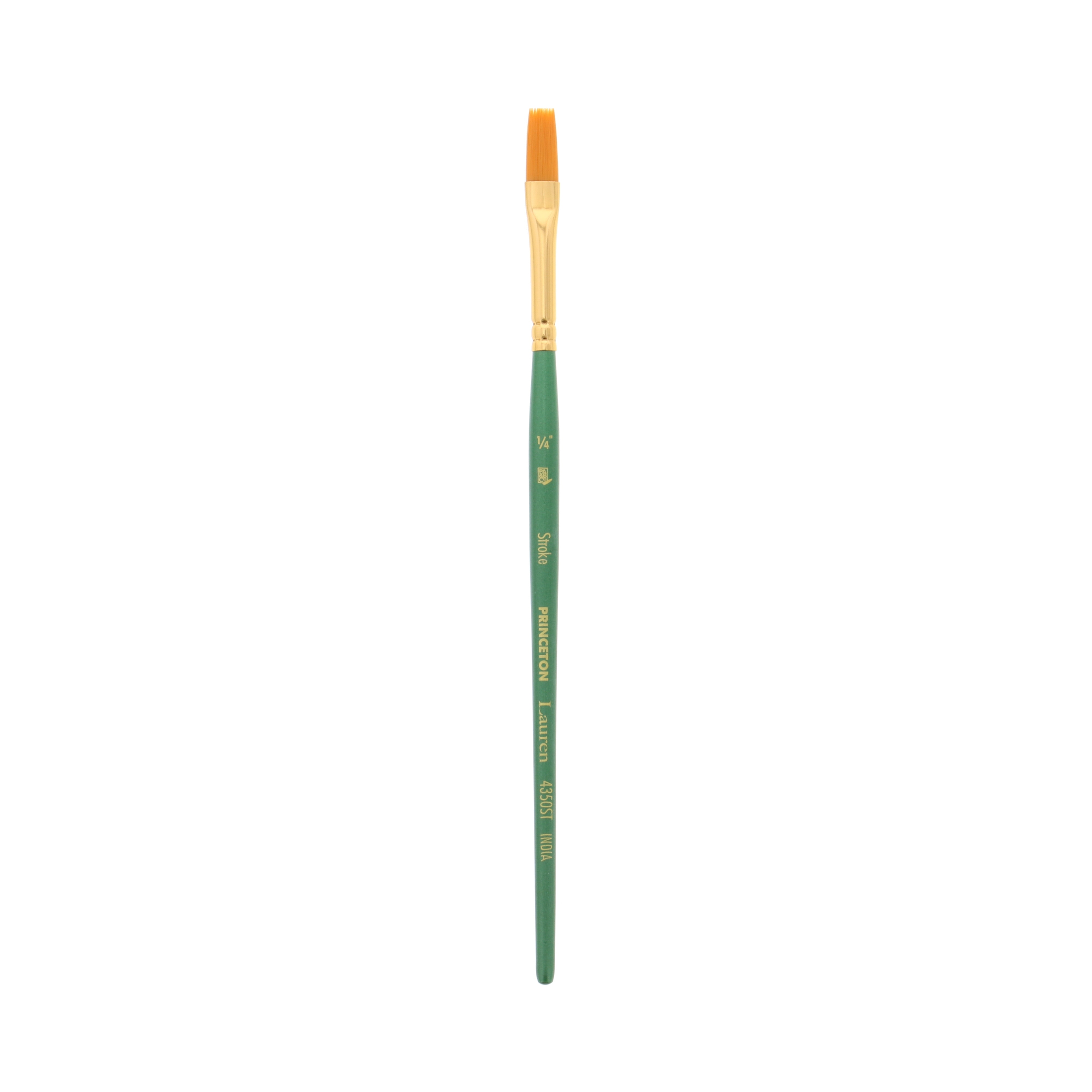 Princeton Brush Lauren Golden Synthetic Watercolor & Acrylic Brush, Stroke 1/4"