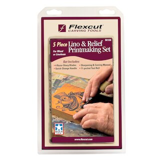 Printmaking Carver Set 5 Piece