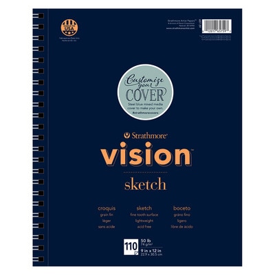 Strathmore Vision Sketch Paper Pad 9 x 12