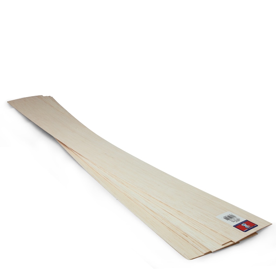 Midwest Balsa Wood Sheet, 36" x 1/16" x 4"