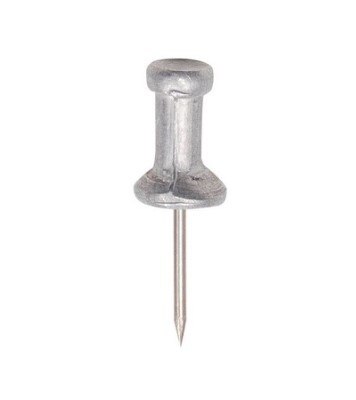 Push Pin 1/2 inch Aluminum 100pc