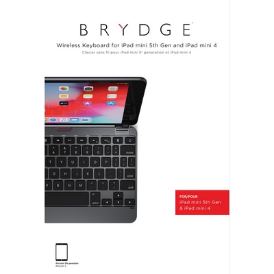 Brydge 7.9 Alumimum BT Keyboard Space Gray