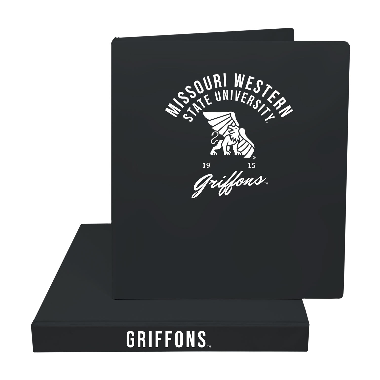 1" Imprinted Binder Mascot