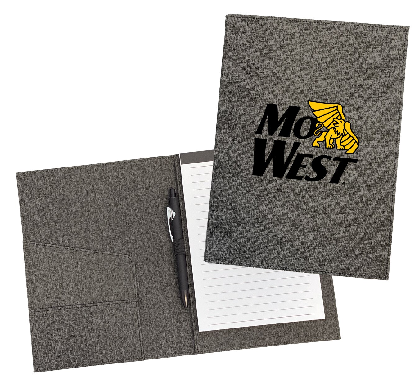 Imprinted Padfolio with Notepad