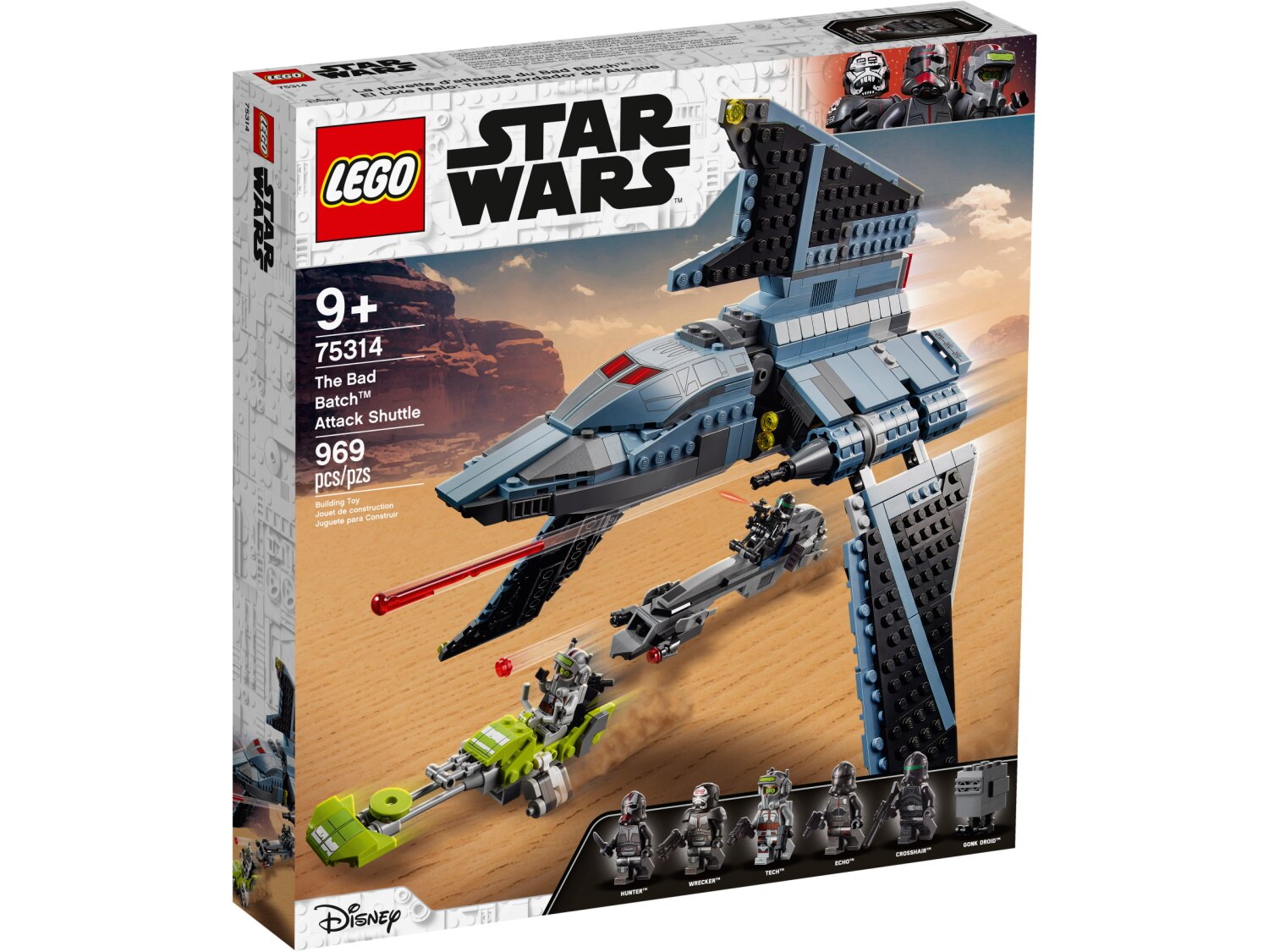 LEGO The Bad Batch(TM) Attack Shuttle