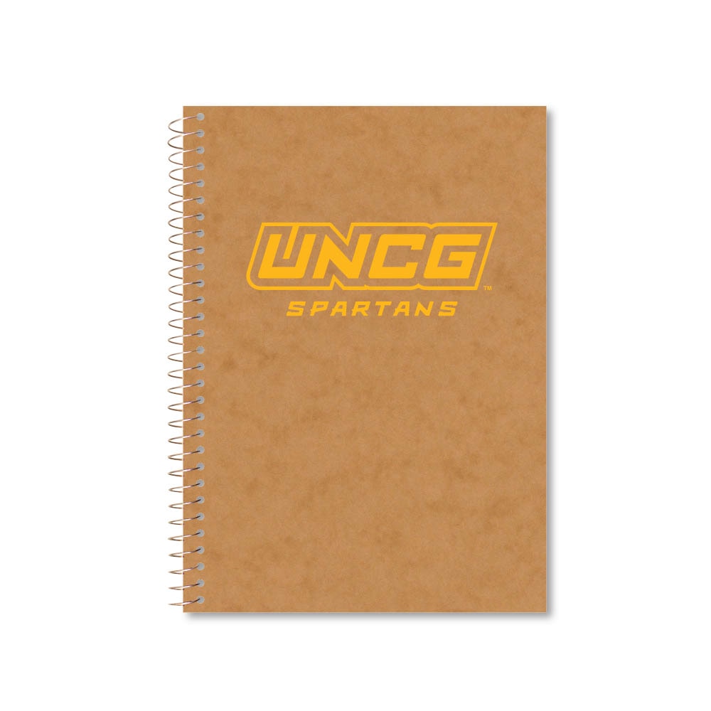 Roaring Premium 3 Subject 9.5 x 6.5 Notebook, College Ruled 20lb Paper, Pressboard Foil Cover