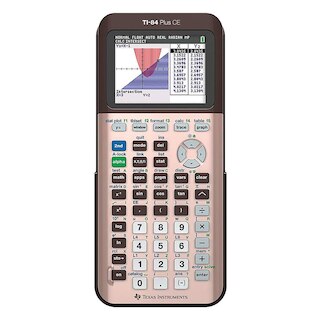 Texas Instruments TI-84 Plus CE Graphing Calculator. Features full-color backlit display, high resolution screen now with a new sleek, slim look, TI Rechargeable Battery, Familiar 84 Plus Family functionality.