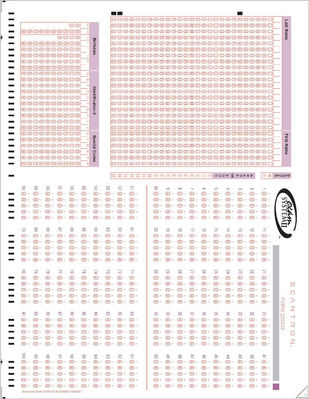 Scantron Form 229633