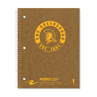 Premium 1 Subject Recycled Notebook