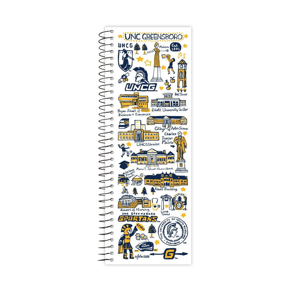 Emblematic Julia Gash Tall Tales College Ruled Notebook
