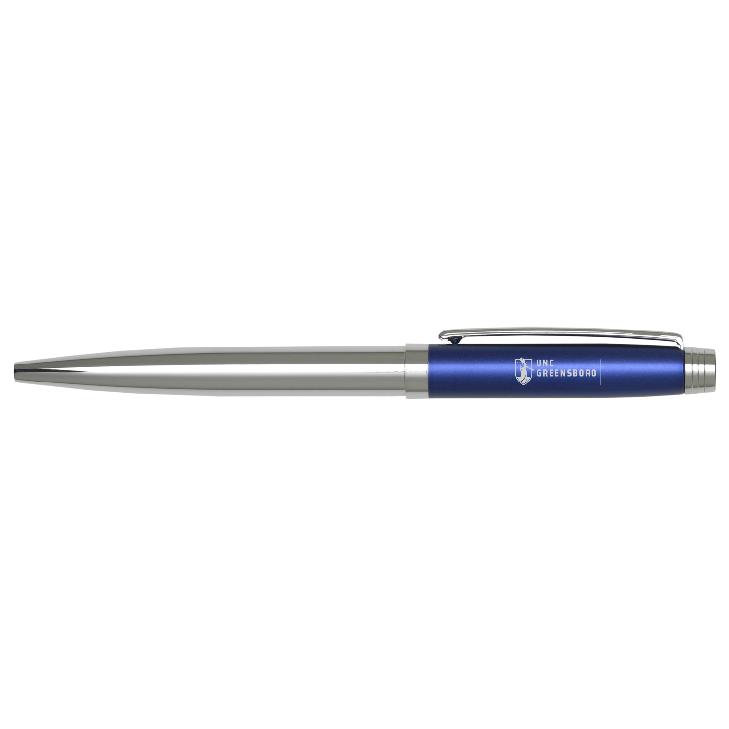 Slim Chrome & Color Ballpoint Pen