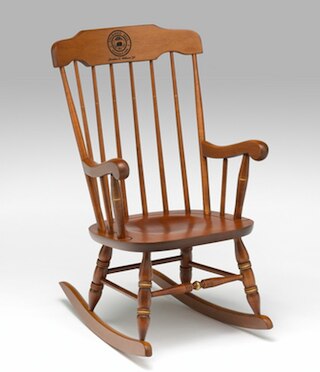 Boston Rocker Laser Seal All Cherry (Online Only)