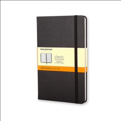 Moleskine Classic Notebook Ruled Hard Cover