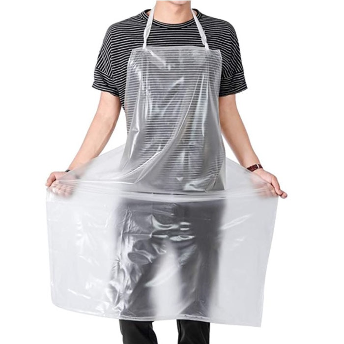 27x42" Clear Lab Apron (6ml)